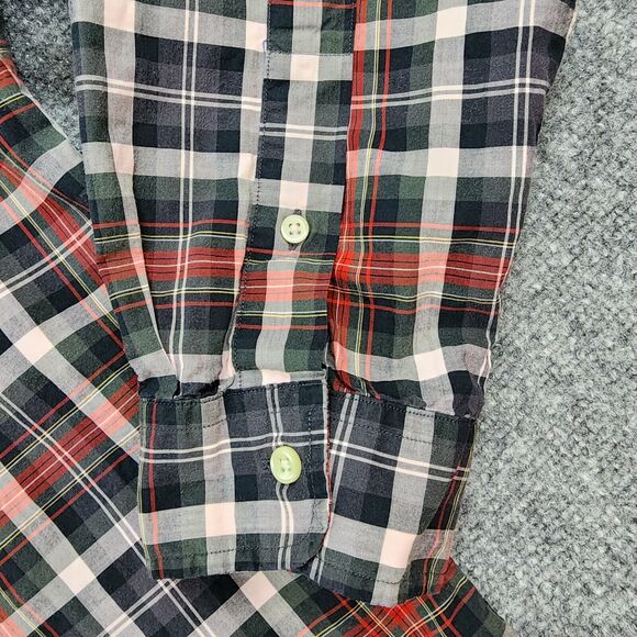 Ralph Lauren Shirt Mens XL Madras Plaid Classic Fit Long Sleeve Button Down - Picture 13 of 16